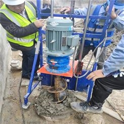 不规则管桩芯清土机 创丰N280支架式12米桩孔掏泥机自动升降效率高